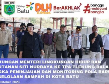 Kunjungan Mentri KLH RI Siti Nurbaya