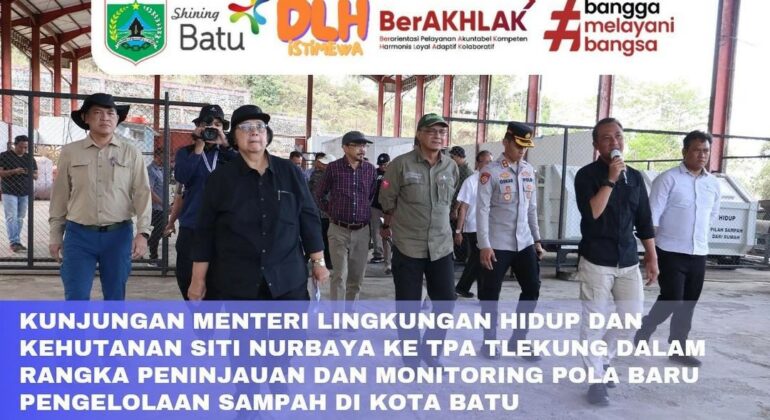 Kunjungan Mentri KLH RI Siti Nurbaya
